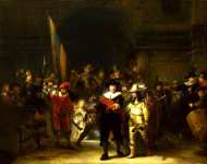 Gerrit Lundens (after Rembrandt) - The Company of Captain Banning Cocq (The Nightwatch)